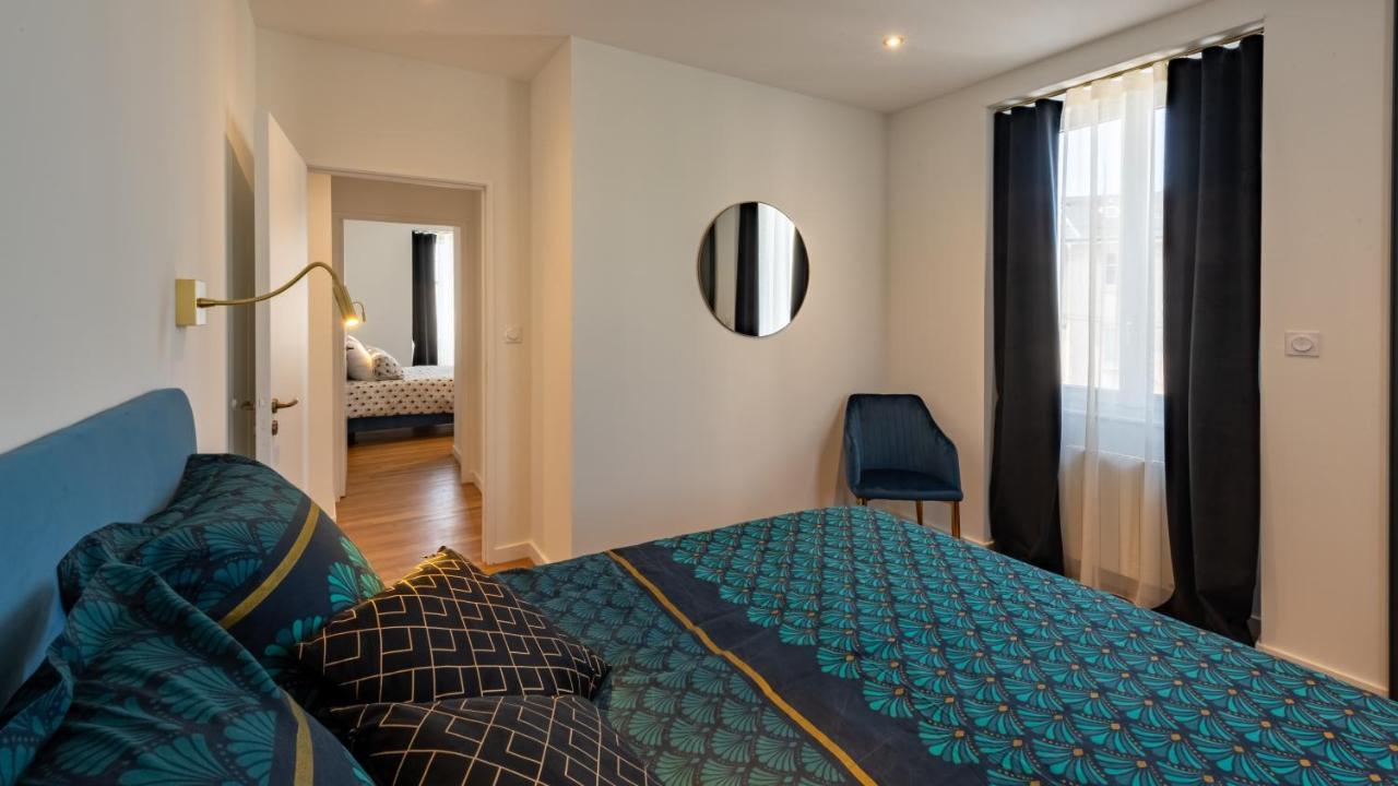 L'art déco : T3 à Rodez, 2 Places Parking Privé, Terrasse Extérieur photo