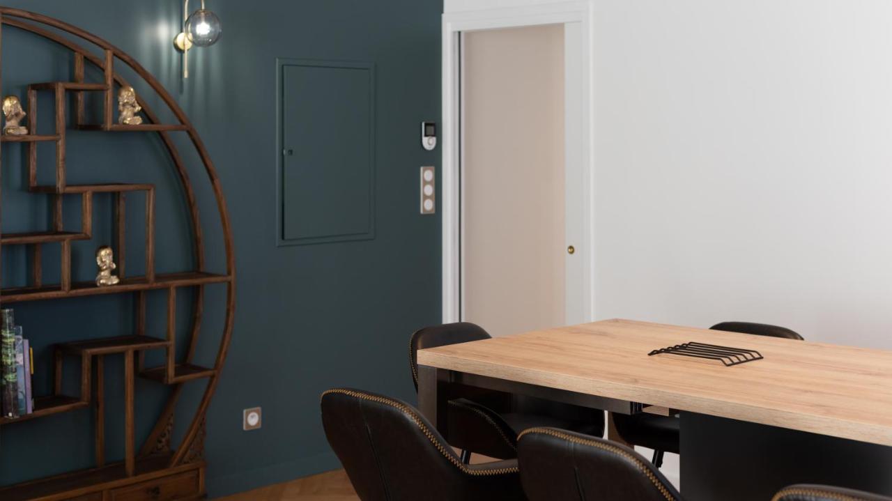 L'art déco : T3 à Rodez, 2 Places Parking Privé, Terrasse Extérieur photo