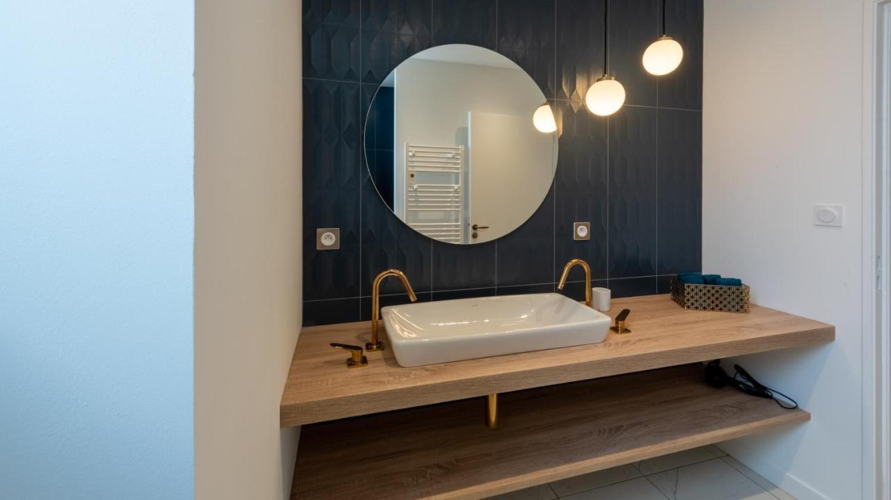 L'art déco : T3 à Rodez, 2 Places Parking Privé, Terrasse Extérieur photo
